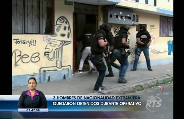 Agentes de la Policía judicial desarticularon supuesta banda delictiva al sur de Quito